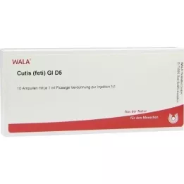 CUTIS feti GL D 5 ampoules, 10X1 ml