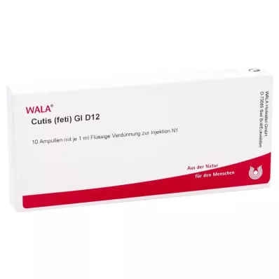 CUTIS feti GL D 12 ampoules, 10X1 ml