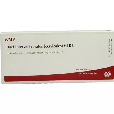 DISCI intervertebrales cervicales GL D 5 ampoules, 10X1 ml