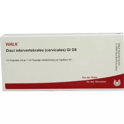 DISCI intervertebrales cervicales GL D 8 ampoules, 10X1 ml