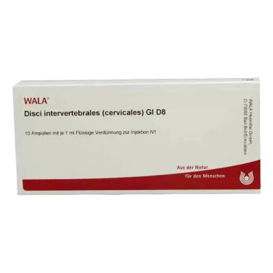 DISCI intervertebrales cervicales GL D 8 ampoules, 10X1 ml