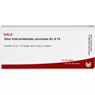 DISCI intervertebrales cervicales GL D 15 ampoules, 10X1 ml