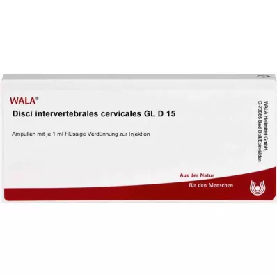 DISCI intervertebrales cervicales GL D 15 ampoules, 10X1 ml DISCI intervertebrales cervicales GL D 15 ampoules, 10X1 ml