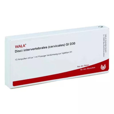 DISCI intervertebrales cervicales GL D 30 ampoules, 10X1 ml