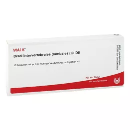 DISCI intervertebral lumbales GL D 5 ampoules, 10X1 ml