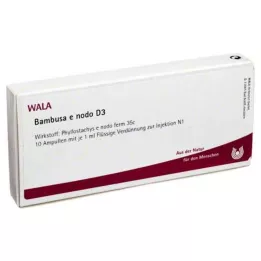 BAMBUSA E NODO D 3 Ampoules, 10X1 ml