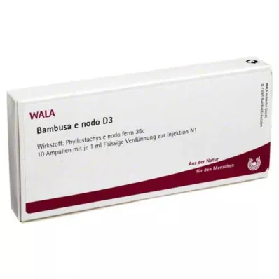 BAMBUSA E NODO D 3 Ampoules, 10X1 ml