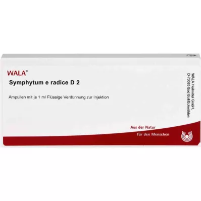 SYMPHYTUM E radice D 2 Ampoules, 10X1 ml SYMPHYTUM E radice D 2 Ampoules, 10X1 ml