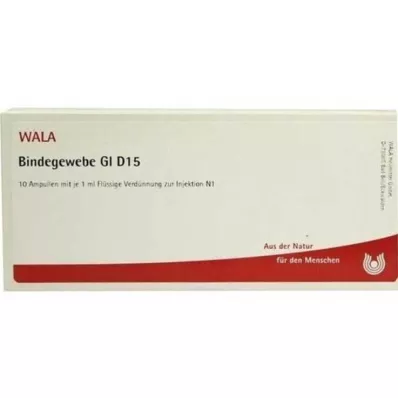 BINDEGEWEBE GL D 15 Ampoules, 10X1 ml BINDEGEWEBE GL D 15 Ampoules, 10X1 ml