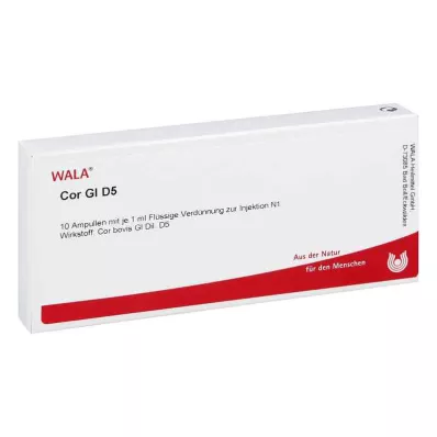 COR GL D 5 ampoules, 10X1 ml COR GL D 5 ampoules, 10X1 ml