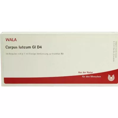 CORPUS LUTEUM GL D 4 Ampoules, 10X1 ml CORPUS LUTEUM GL D 4 Ampoules, 10X1 ml