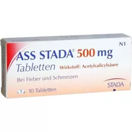 ASS STADA 500 mg tablets, 10 pcs