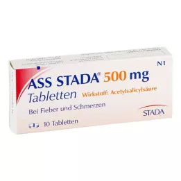 ASS STADA 500 mg tablets, 10 pcs