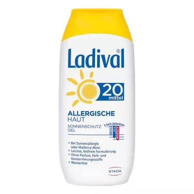 LADIVAL Allergic skin gel LSF 20, 200 ml