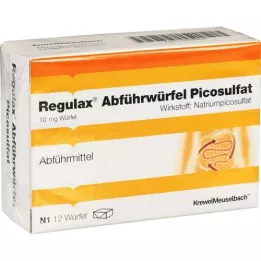 REGULAX Picosulphate laxative cubes, 12 pcs