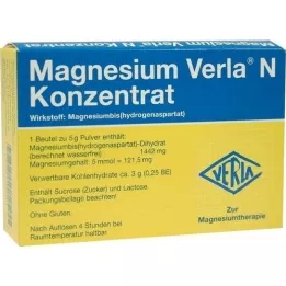 MAGNESIUM VERLA N Concentrate Plv.e.L.for Intake, 20 pcs