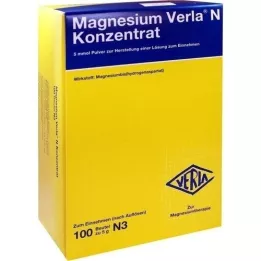 MAGNESIUM VERLA N Concentrate Plv.e.L.for Intake, 100 pcs