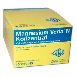 MAGNESIUM VERLA N Concentrate Plv.e.L.for Intake, 100 pcs