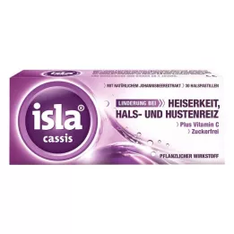 ISLA CASSIS Pastilles, 30 pc