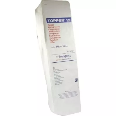 TOPPER 12 Compr.10x10 cm non-sterile, 200 pcs