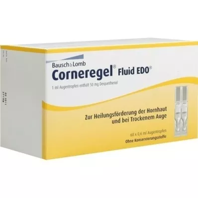 CORNEREGEL Fluid EDO Eye drops, 60X0.6 ml