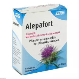 ALEPAFORT Milk Thistle Hard Capsules, 30 Capsules