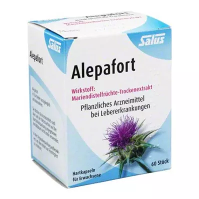 ALEPAFORT Milk Thistle Hard Capsules, 60 Capsules