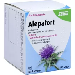 ALEPAFORT Milk Thistle Hard Capsules, 100 Capsules