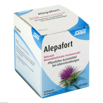 ALEPAFORT Milk Thistle Hard Capsules, 100 Capsules ALEPAFORT Milk Thistle Hard Capsules, 100 Capsules