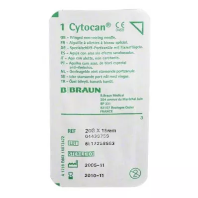 CYTOCAN Port cannula 20 G 15 mm, 1 pc