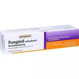 FUNGIZID-ratiopharm 3 vag. tablets + 20g cream, 1 p