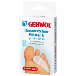 GEHWOL Polymer gel hammer toe pad G left, 1 pc