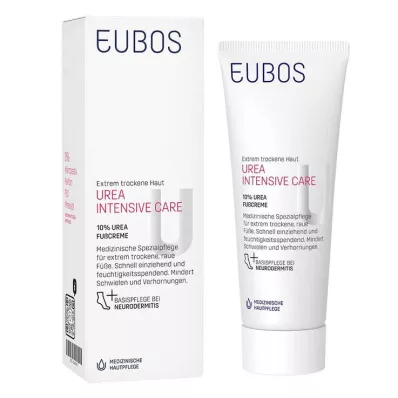 EUBOS TROCKENE HAUT Urea 10% foot cream, 100 ml