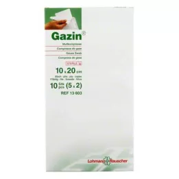 GAZIN Gauze comp.10x20 cm sterile 8x, 5X2 pcs