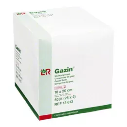 GAZIN Gauze comp.10x20 cm sterile 8x, 25X2 pcs
