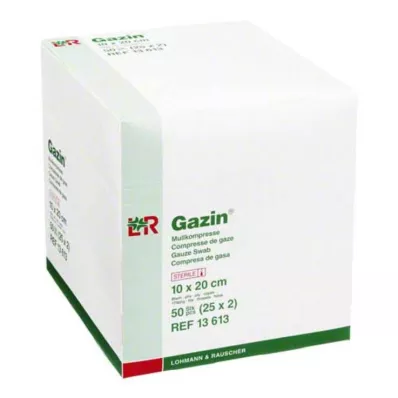 GAZIN Gauze comp.10x20 cm sterile 8x, 25X2 pcs GAZIN Gauze comp.10x20 cm sterile 8x, 25X2 pcs