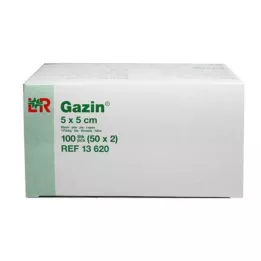GAZIN Gauze comp.5x5 cm sterile 8x, 50X2 pcs