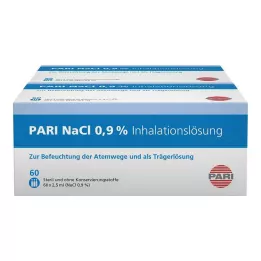 PARI NaCl Inhalation Solution Ampoules, 120X2.5 ml