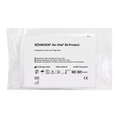 AIR-VITA Bi-Protect respiratory mask, 1 pc AIR-VITA Bi-Protect respiratory mask, 1 pc