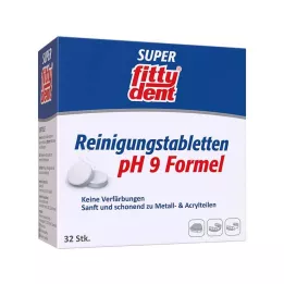 FITTYDENT Super cleaning tablets, 32 pcs
