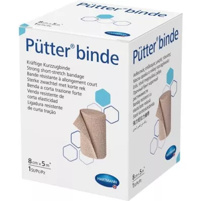 PÜTTER Bandage 8 cmx5 m, 1 pc