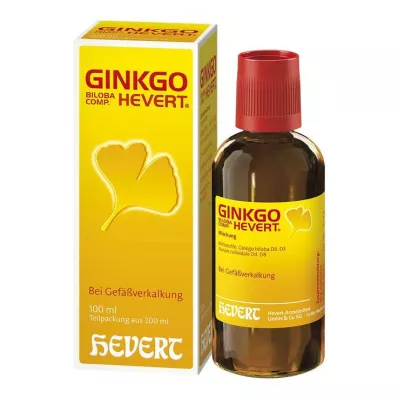 GINKGO BILOBA COMP.Hevert drops, 200 ml GINKGO BILOBA COMP.Hevert drops, 200 ml