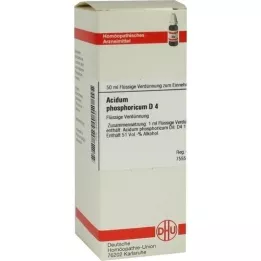 ACIDUM PHOSPHORICUM D 4 dilution, 50 ml