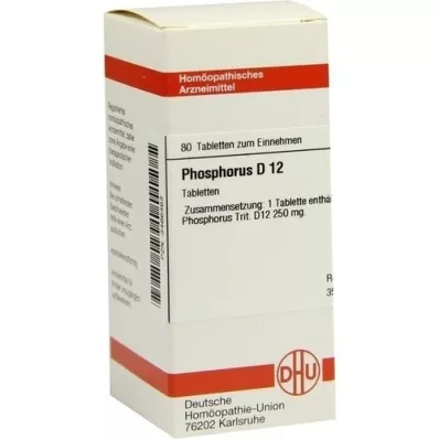PHOSPHORUS D 12 tablets, 80 pc