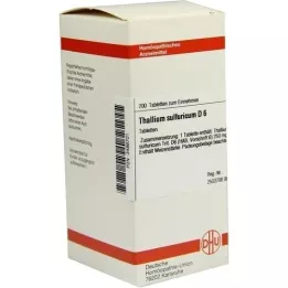 THALLIUM SULFURICUM D 6 tablets, 200 pc