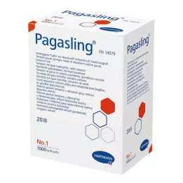 PAGASLING Gauze swabs non-sterile size 1 hazelnut, 1000 pcs