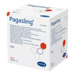 PAGASLING Gauze swabs non-sterile size 2 walnut, 1000 pcs