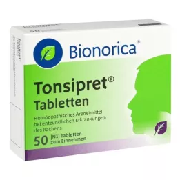 TONSIPRET Tablets, 50 pc