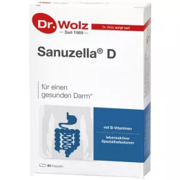 SANUZELLA D Cellulose Capsules, 60 Capsules