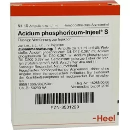 ACIDUM PHOSPHORICUM INJEEL S Ampoules, 10 pc